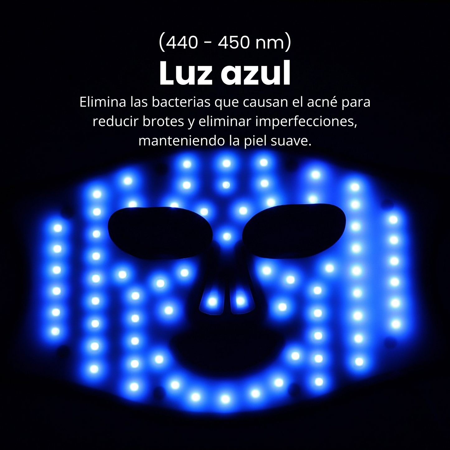 DermiGlow - Maschera Facciale LED