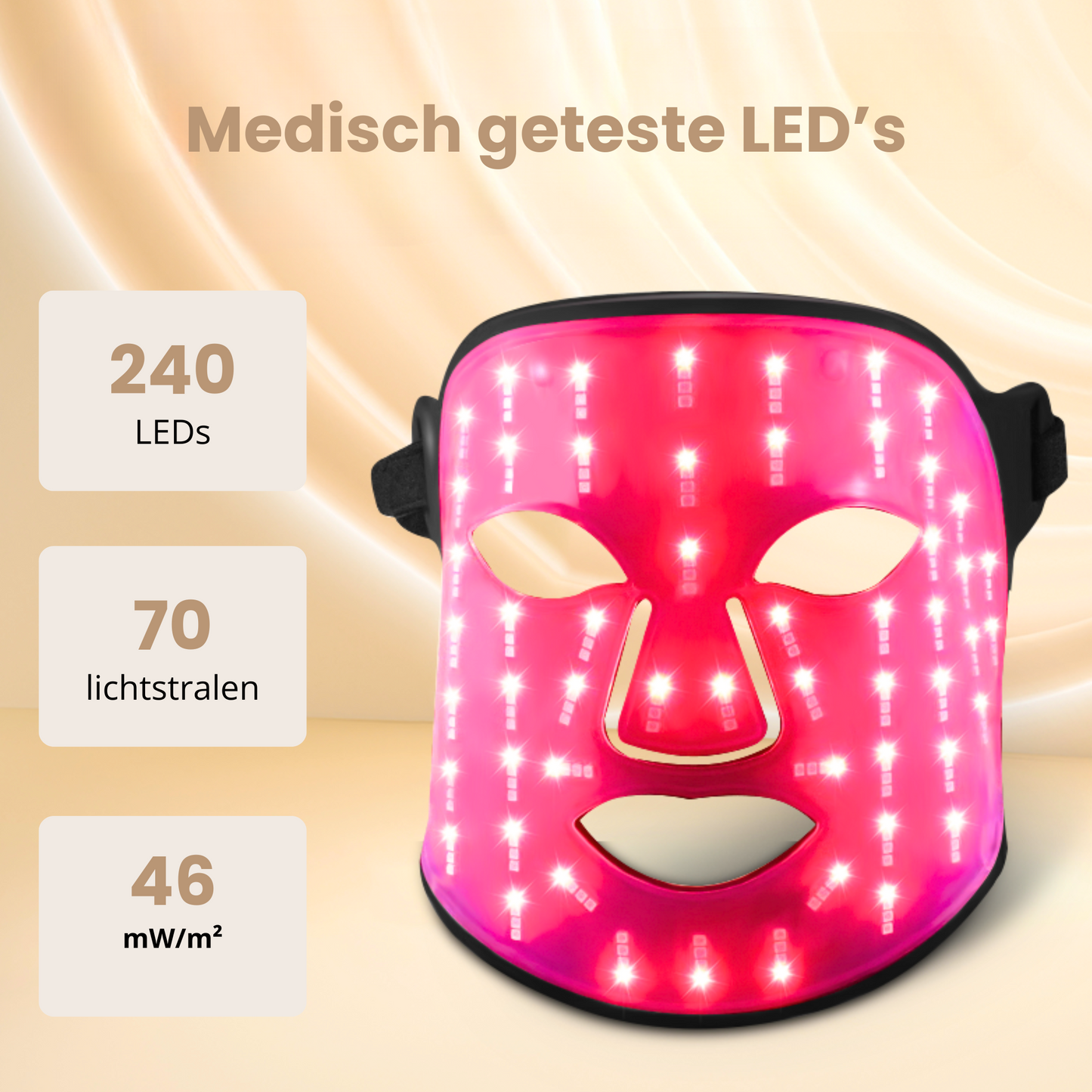 DermiGlow – Maschera a Luce LED