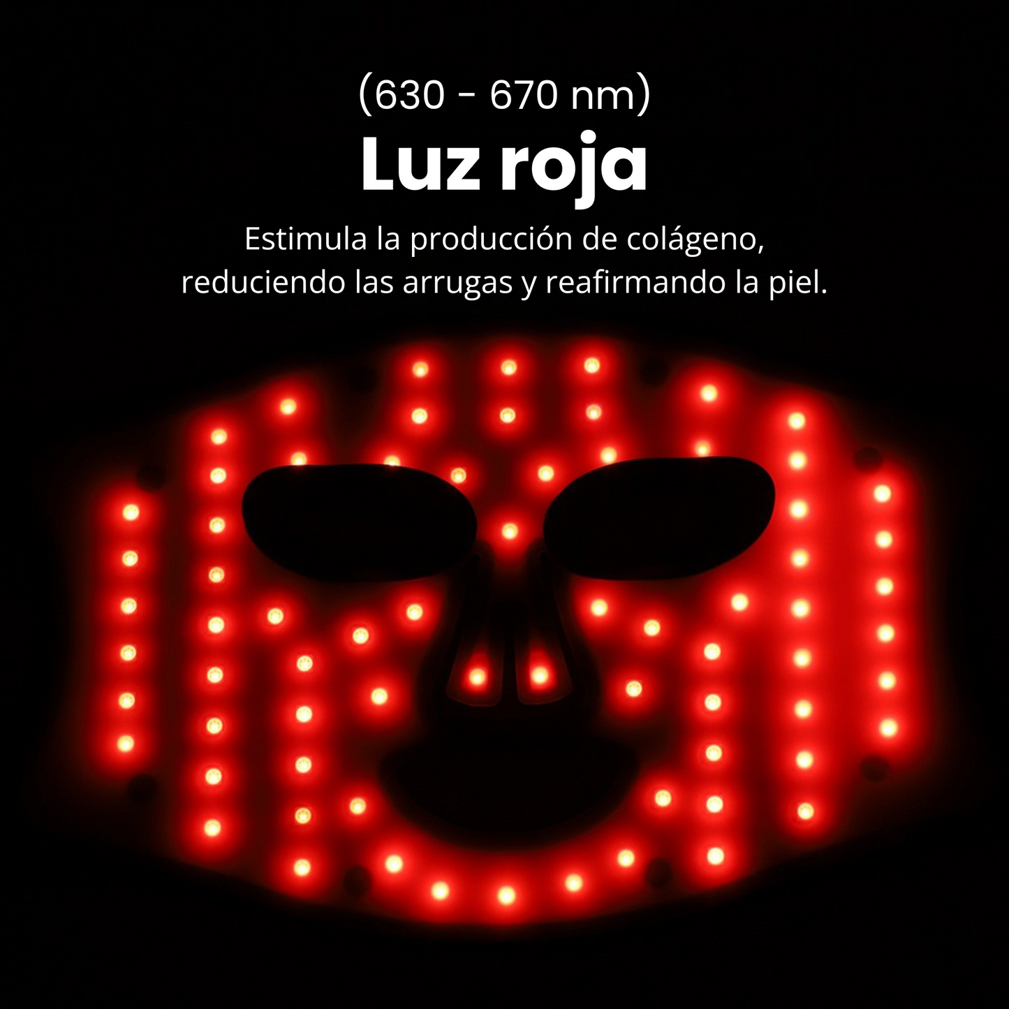 DermiGlow - Maschera Facciale LED