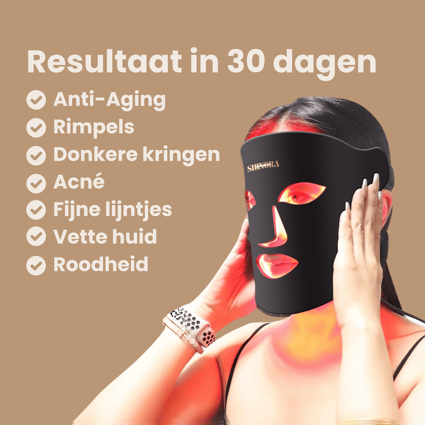 DermiGlow – Maschera a Luce LED