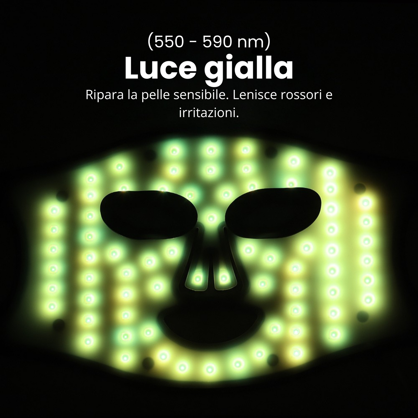 DermiGlow – Maschera LED per il viso