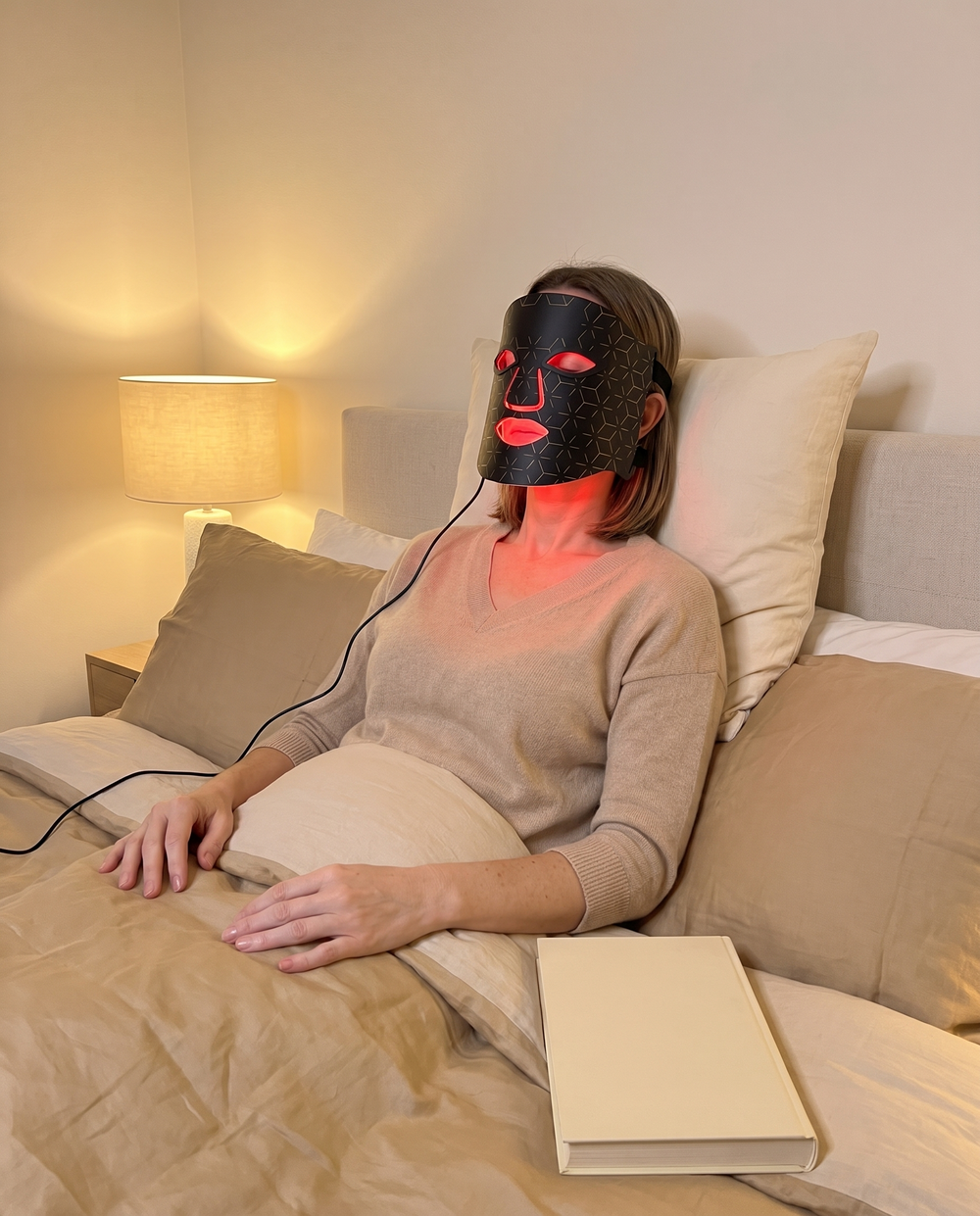 Nach 2 bis 4 Wochen: entspannte Routine mit der DermiGlow Maske